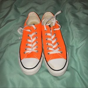 Orange Converse